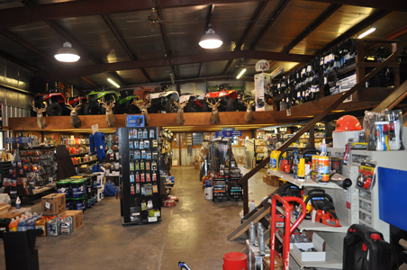Hillbill's parts Department in Spalding, NE