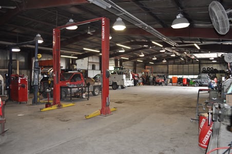 Hillbill's Service department accommodates a full line of AGCO farm equipment